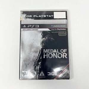 Medal of Honor Limited Edition Sony PlayStation 3 PS3 Game Frontline HD Included